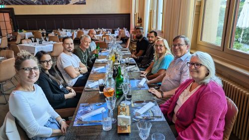 Team-Anlass beim Kunden